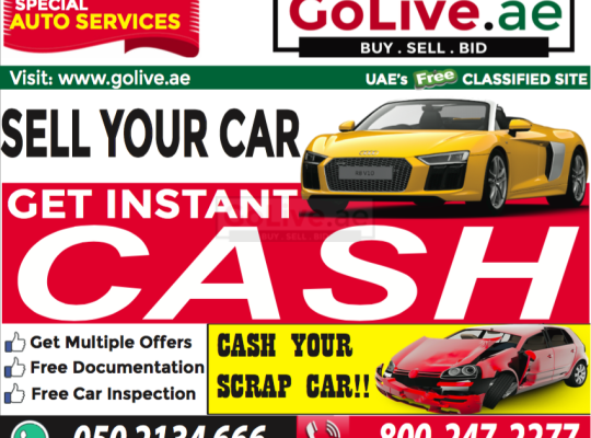 Sell Any Car Dubai