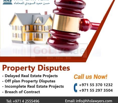 Real Estate- Property Dispute Lawyers in Dubai UAE