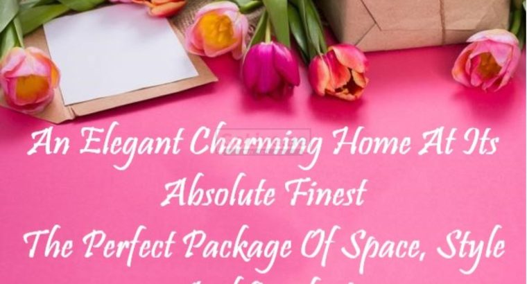 An Elegant Charming Home At Its Absolute Finest, The Perfect Package Of Space, Style And Comfort
