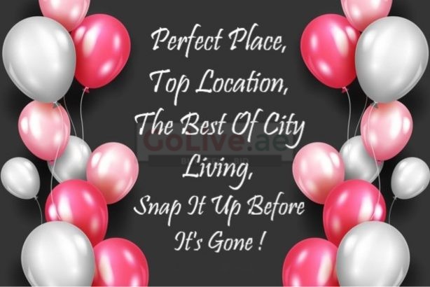 Perfect Place, Top Location, The Best Of City Living, Snap It Up Before It’s Gone !