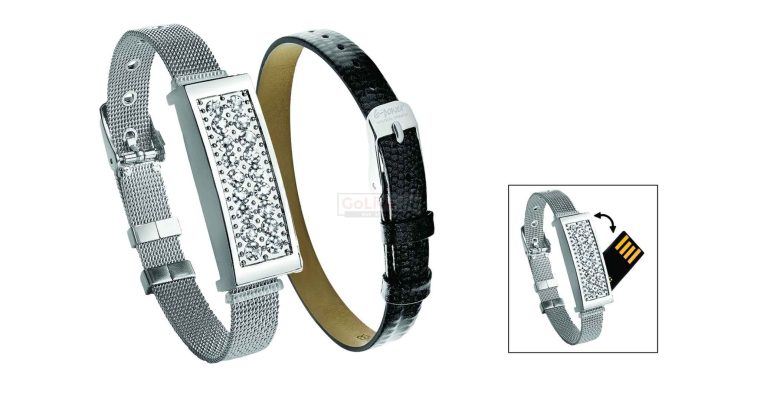 4GB USB with Interchangeable Bracelet Set