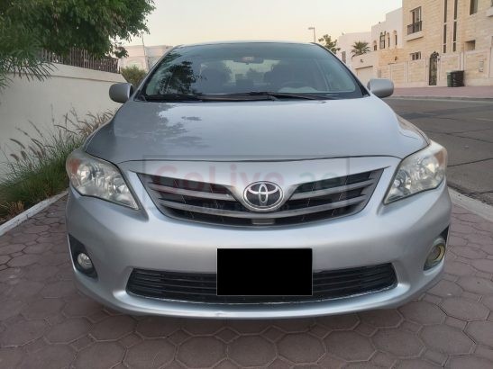 TOYOTA COROLLA XLI 2013, GCC, WELL MAINTAINED, ACCIDENT FREE