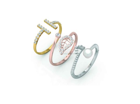 Set of 3 Adjustable Rings