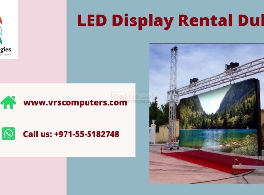 Who Offers LED Display Screen Rentals in Dubai?