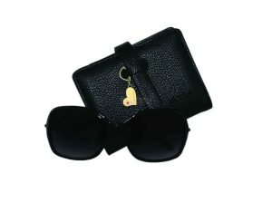 Ladies Sunglasses and Wallet Set