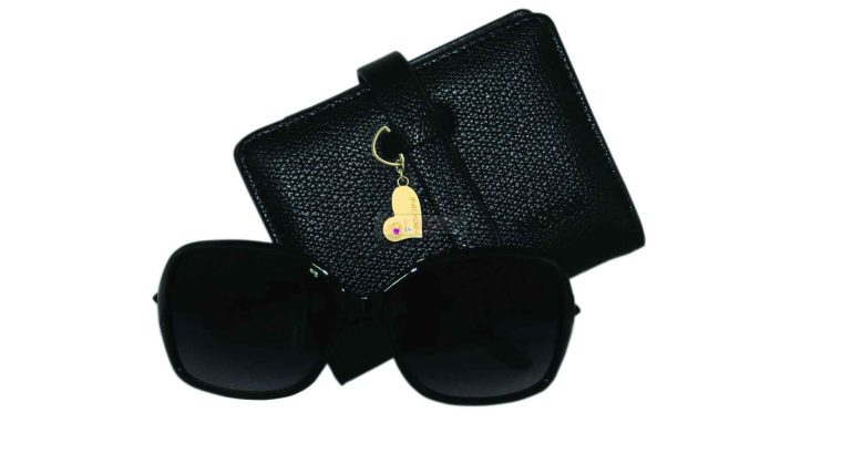Ladies Sunglasses and Wallet Set
