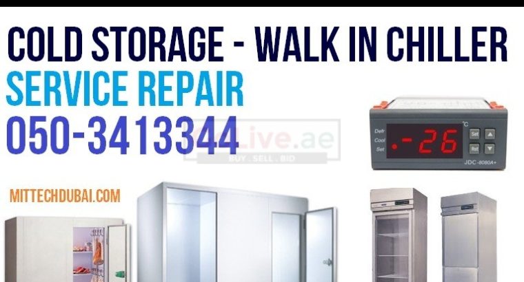 Chiller Freezer Walk in Chiller Cold Room Storage Service Repair in Dubai