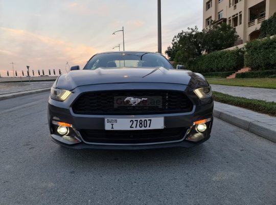 FORD MUSTANG 2017 2.3L GREY , USA IMPORTED FULL OPTION FOR SALE