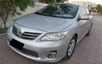 TOYOTA COROLLA XLI 2013, GCC, WELL MAINTAINED, ACCIDENT FREE