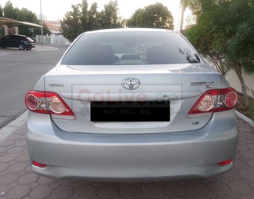 TOYOTA COROLLA XLI 2013, GCC, WELL MAINTAINED, ACCIDENT FREE