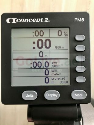 The concept 2 Rowing machine model D PM5