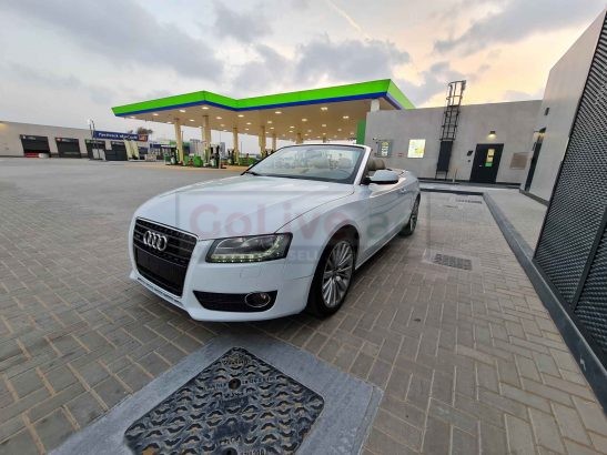 AUDI A5 SOFT TOP CONVERTIBLE , 2.0L , 2012 FULLY LOADED QUATTRO ACCIDENT FREE IN PERFECT CONDITION