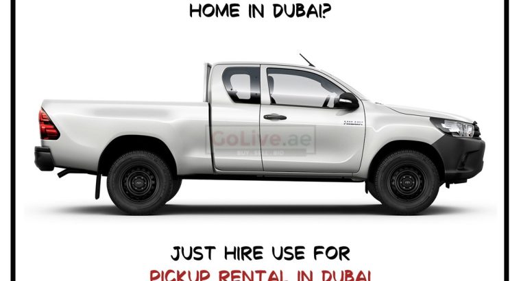 Pickup For Rent In Karama 0559392660 Mr Ali