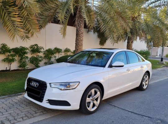 AUDI A6 2012,V6,2.8L ENGINE,QUATTRO ,GCC,LOW MILEAGE,ORIGINAL PAINT,TOP OF THE LINE