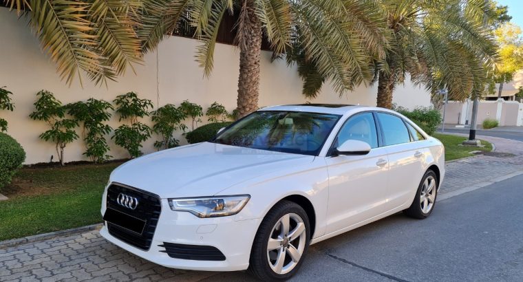 AUDI A6 2012,V6,2.8L ENGINE,QUATTRO ,GCC,LOW MILEAGE,ORIGINAL PAINT,TOP OF THE LINE