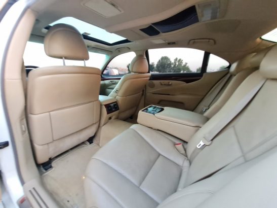 LEXUS LS460L 2007,GCC,TOP OPTION,SUNROOF,LEATHER SEATS