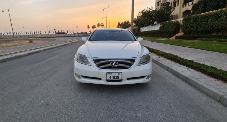 LEXUS LS460L 2007,GCC,TOP OPTION,SUNROOF,LEATHER SEATS