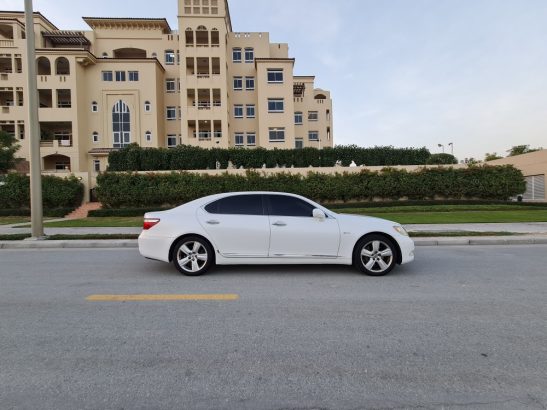 LEXUS LS460L 2007,GCC,TOP OPTION,SUNROOF,LEATHER SEATS