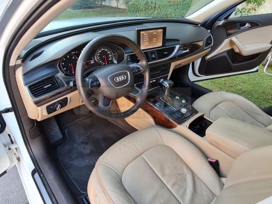 AUDI A6 2012,V6,2.8L ENGINE,QUATTRO ,GCC,LOW MILEAGE,ORIGINAL PAINT,TOP OF THE LINE