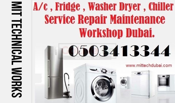 Fridge Washing Machine Dishwasher Service Repairing Fixing in Dubai