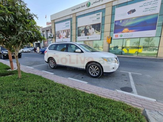 NISSAN PATHFINDER 2013 SUV WHITE COLOR 7 SEATER GCC SPECS SINGLE ONWER AGENCY SERVICE