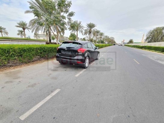 FORD FOCUS 2018, SE MID OPTION, REAR CAMERA, HATCHBACK, BLACK COLOR IN AMAZING CONDITION