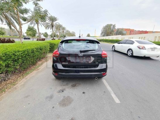 FORD FOCUS 2018, SE MID OPTION, REAR CAMERA, HATCHBACK, BLACK COLOR IN AMAZING CONDITION