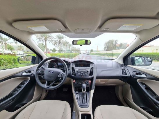 FORD FOCUS 2018, SE MID OPTION, REAR CAMERA, HATCHBACK, BLACK COLOR IN AMAZING CONDITION