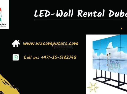 Highest Quality Video Wall Hire Across in UAE