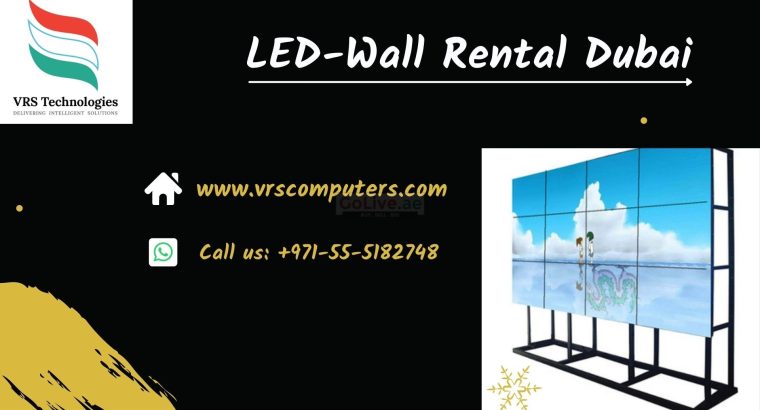 Highest Quality Video Wall Hire Across in UAE