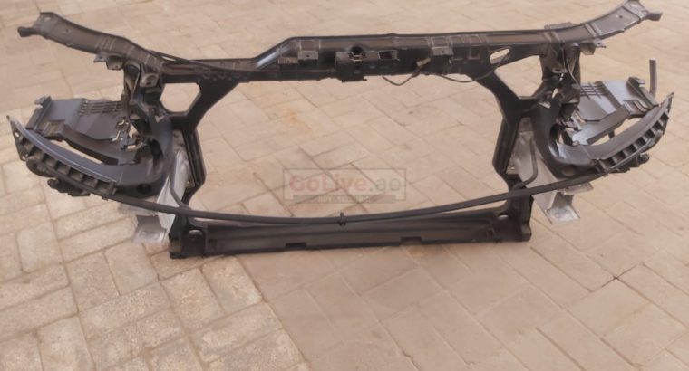 AUDI A5 2011-12 RADIATOR SUPPORT ORIGINAL WITH HEADLIGHT BRACKETS AND SHOWERS