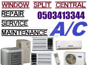 LG Carrier Samsung York OGeneral Ac Service Repair in Dubai