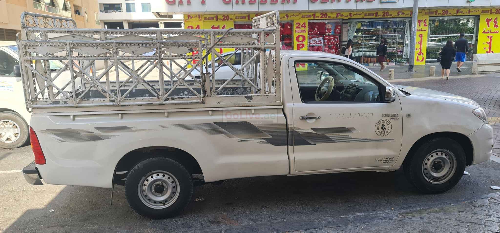 Pickup truck for rent in Dubai town city 050 357 1542