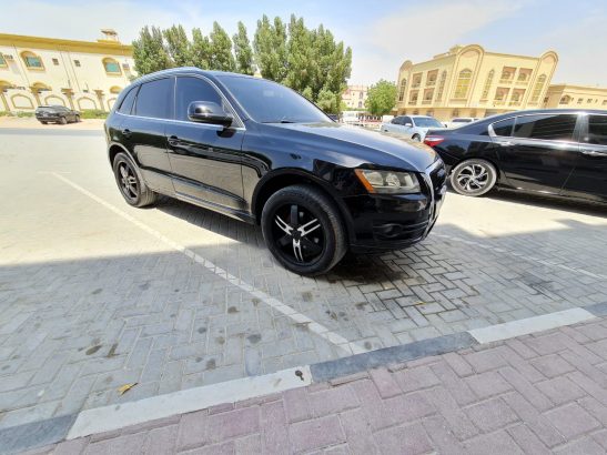 Audi Q5 2010 Full option Imported Black Color Accident Free