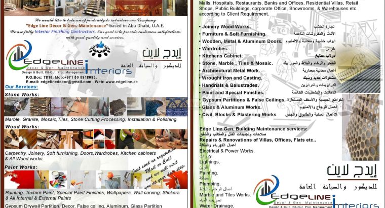 Villa Repairs, Decor & Renovations