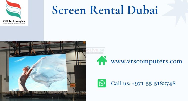 Outdoor LED Screen Rentals for Events in Dubai
