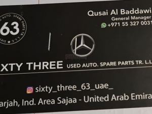 Sixty Three Used Auto Spare Parts TR ( Mercedezs Used Parts )