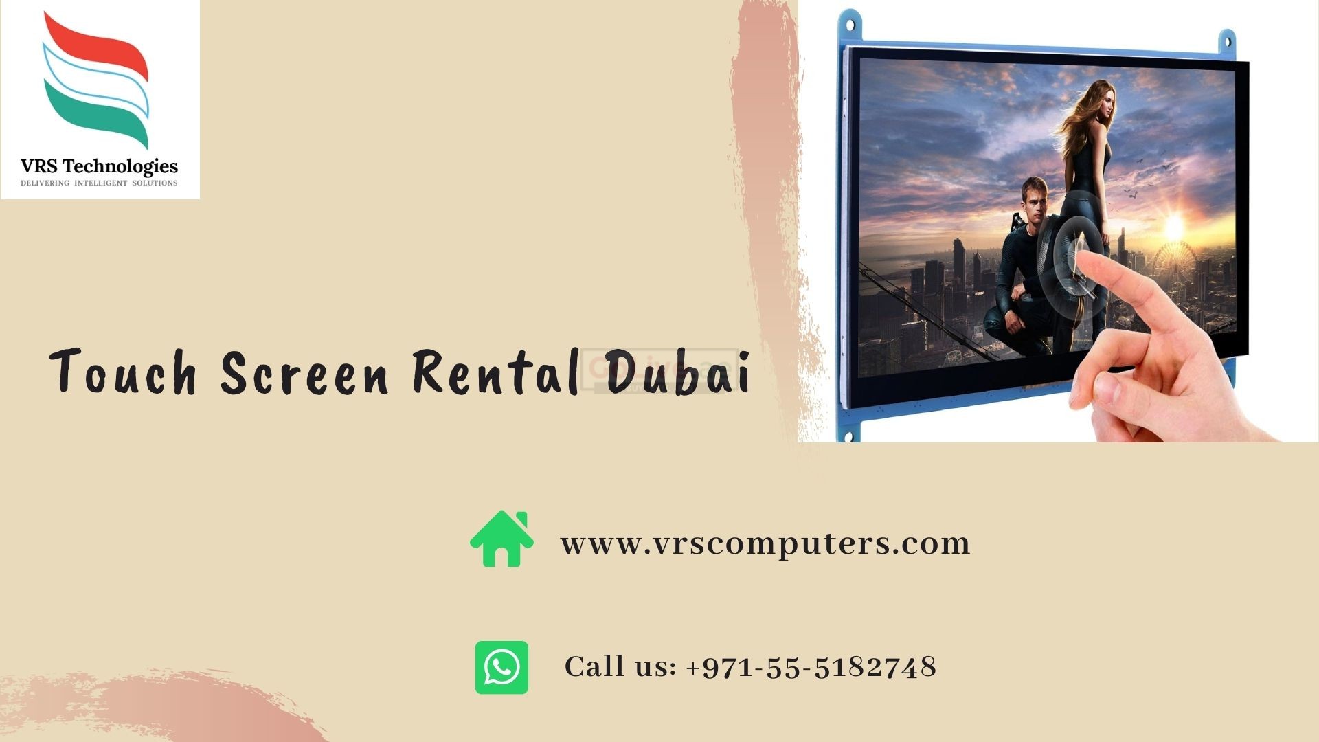 Trusted One Stop Center for Touch Screen Rentals Dubai