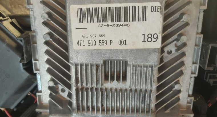 AUDI 2006-2011 3.2 V6 ENGINE CONTROL MODULE ECU PART NO 4F1 910 559 P WITH COMPLETE WIRING