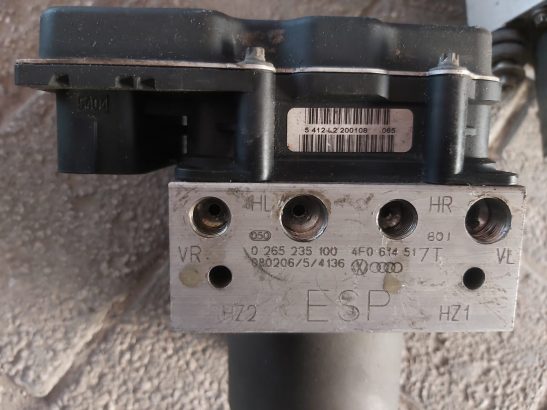 AUDI A6 2006 TO 2011 2.0T ABS MODULE PART NO 4F0 614 517 T01
