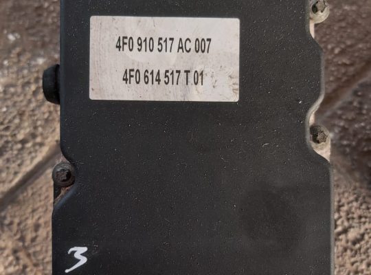 AUDI A6 2006 TO 2011 2.0T ABS MODULE PART NO 4F0 614 517 T01