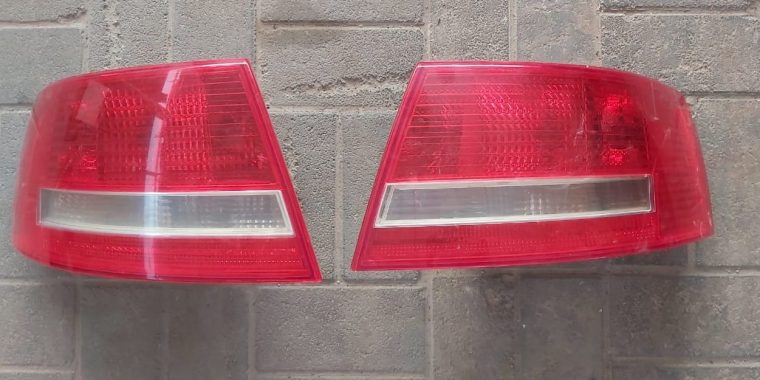 AUDI A6 2006 TO 2008 REAR TAIL LIGHTS PART NO 4F5 945 096D & 4F5 945 095D