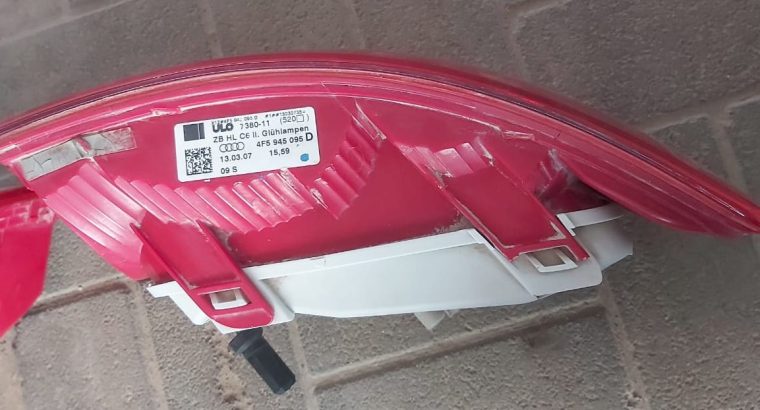 AUDI A6 2006 TO 2008 REAR TAIL LIGHTS PART NO 4F5 945 096D & 4F5 945 095D
