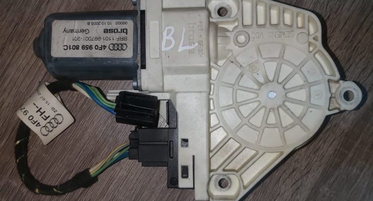 AUDI A6 2005 TO 2011 GLASS MOTOR REAR LEFT DOOR PART NO 4F0959801C