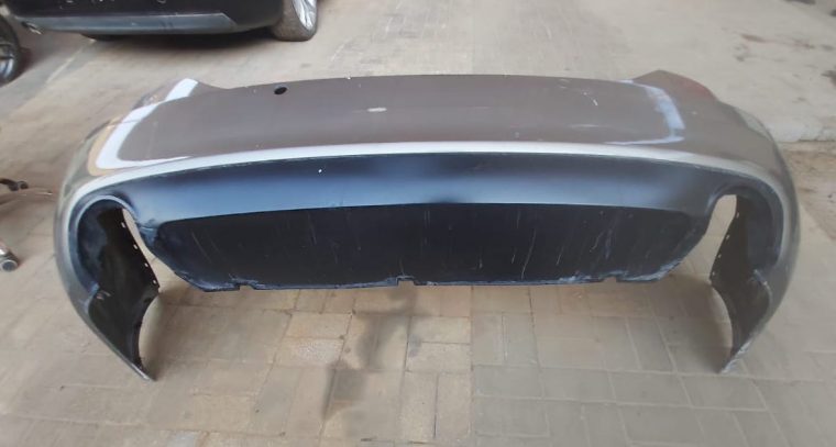 AUDI A6 2005 TO 2008 REAR BUMPER DUAL EXUAST PART NO 4F5807511