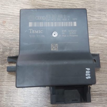 AUDI A6 2005 TO 2008 GATEWAY CONTROL MODULE PART NO 4F0907468D
