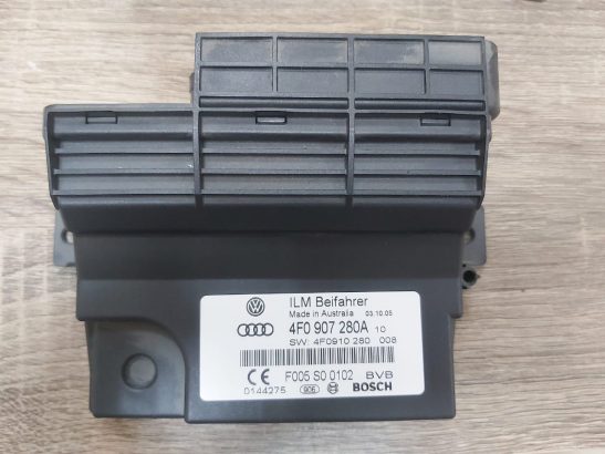 AUDI A6 2005 TO 2008 ONBOARD SUPPLY CONTROL MODULE PART NO 4F0907280A