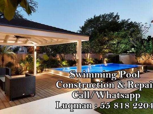 swimming pool, Garden Landscaping, Artificial grass