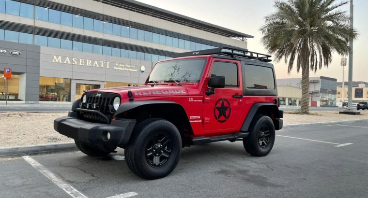 Model 2012 Jeep Wrangler Sport Pentastar Renegade Two Doors