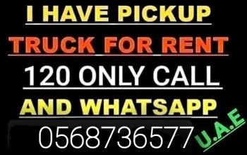 Pickup For Rent Services 0568736577 Do you want to Hire a Pickup Truck for Office shifting House Shifting, Moving, Delivery of bu